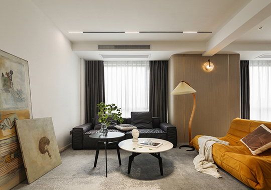 杭州高運高莊140㎡三居室現代簡約裝修風格效果圖